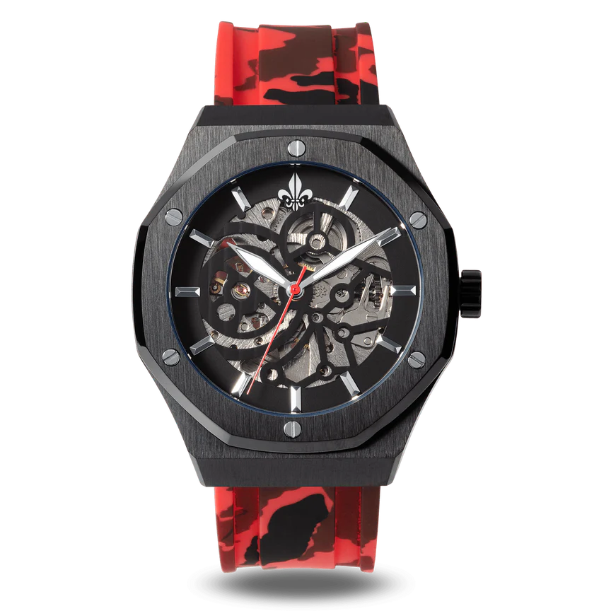Camo Skeleton Watch